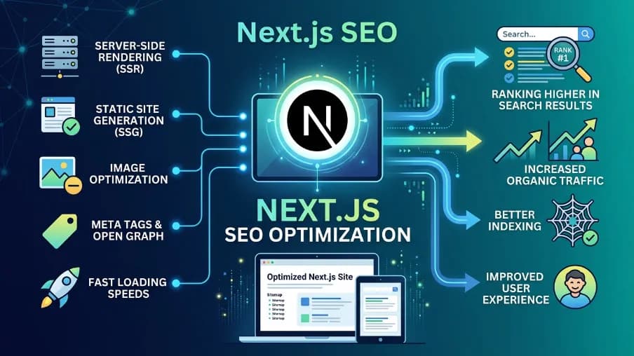 Next.js SEO Complete Guide: SSR, SSG, ISR and Structured Data