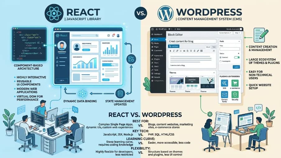 React vs WordPress SEO in 2026: What the Benchmarks Actually Show