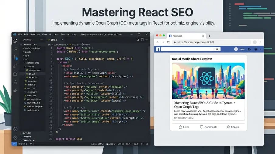 Open Graph React SEO Guide: Add OG Meta Tags That Actually Work
