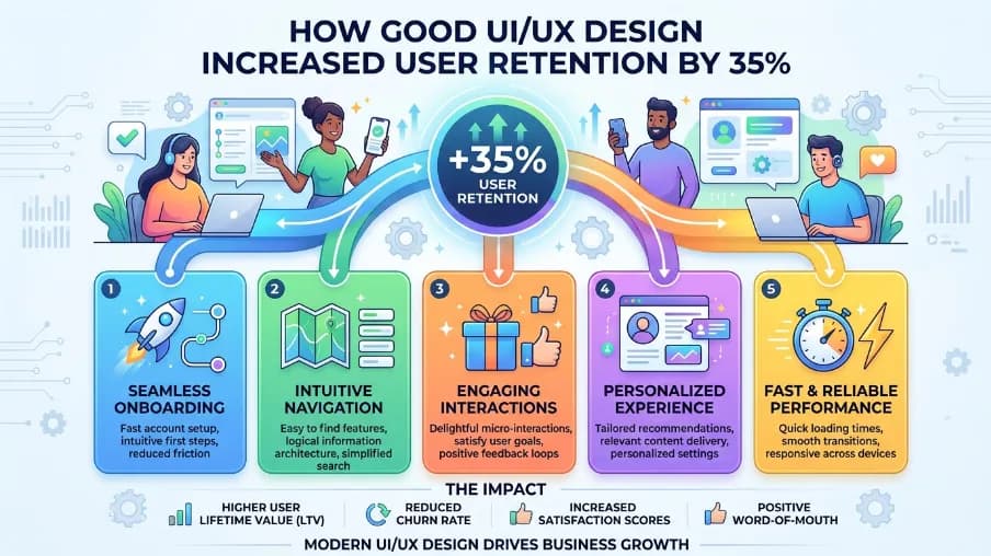 UI/UX Design Mistakes That Are Killing Your Retention