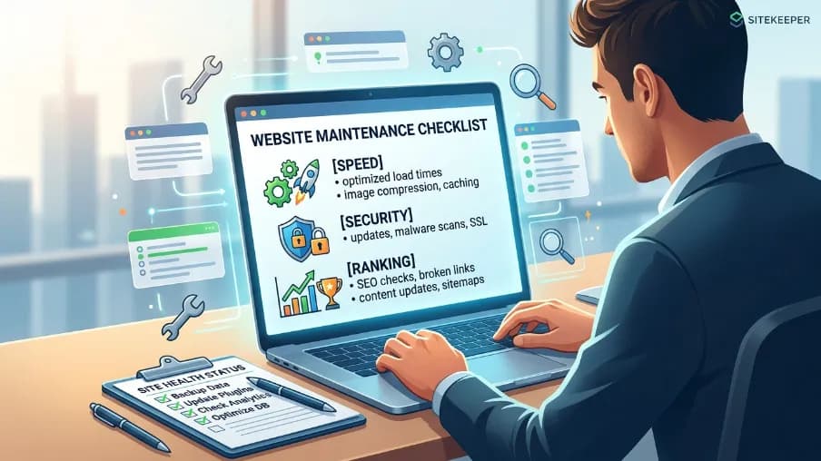 Website Maintenance Checklist for Beginners