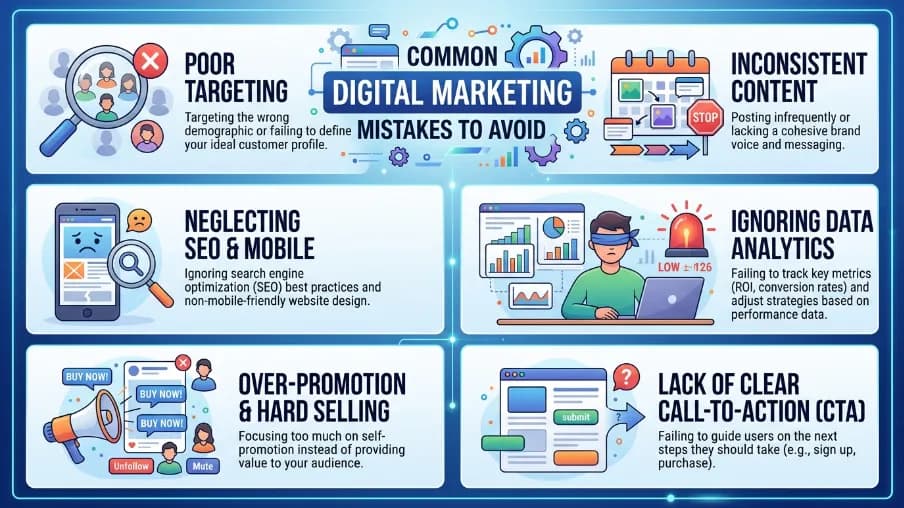 The Digital Marketing Mistakes Costing You Sales Every Single Hour