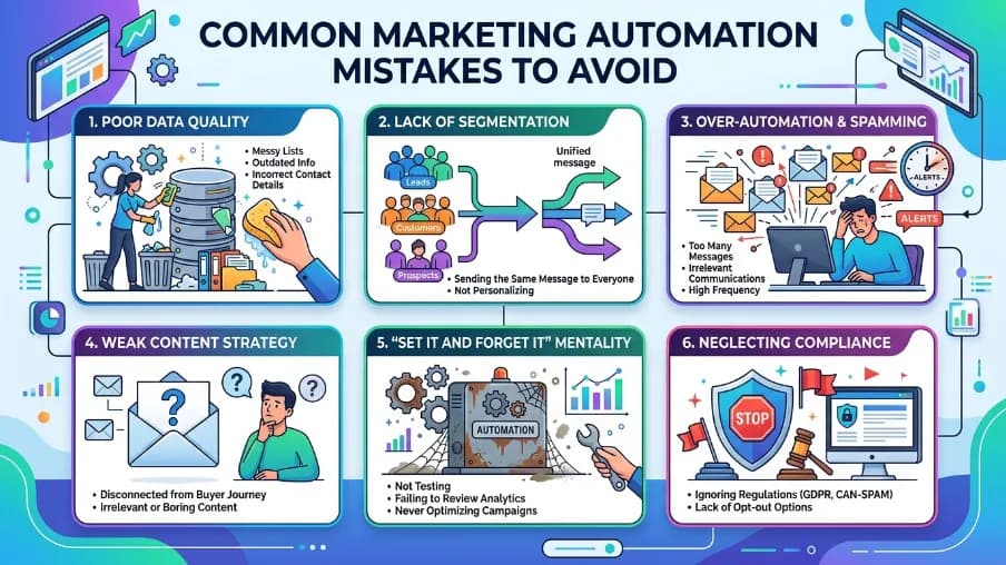 Marketing Automation Mistakes That Are Quietly Killing Your Results