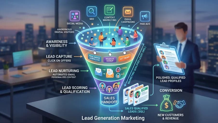 Lead Generation Marketing That Actually Converts (Not Just Collects Emails)