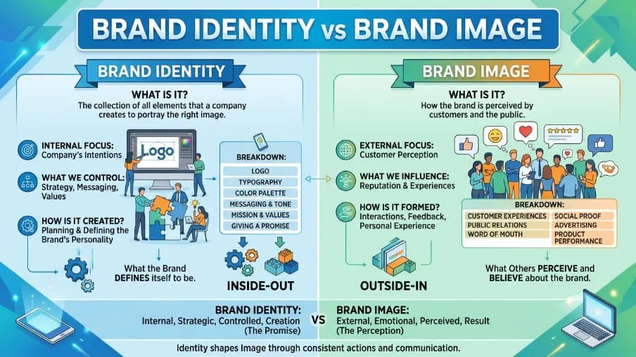 Brand Identity vs Brand Image: Which Matters More?