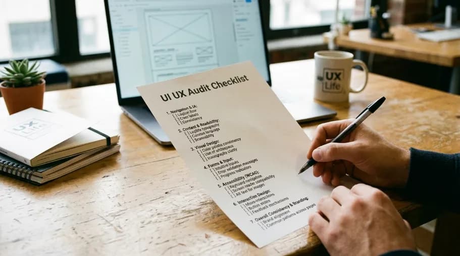 How to Run a UI UX Audit Checklist: A Complete Step-by-Step Guide (2026)