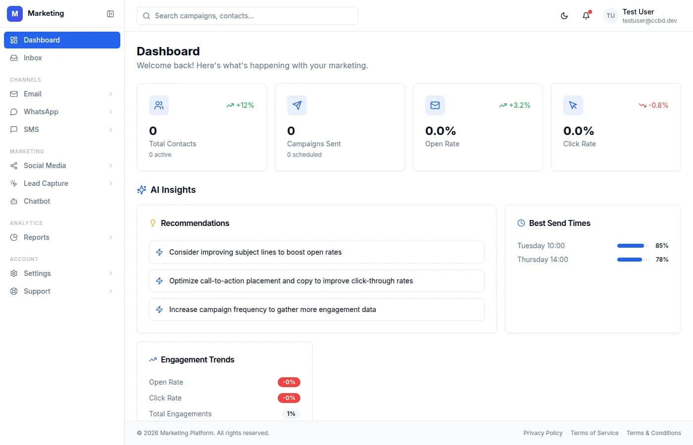 Grow — AI-Powered Email Marketing Platform by CyberCraft Bangladesh
