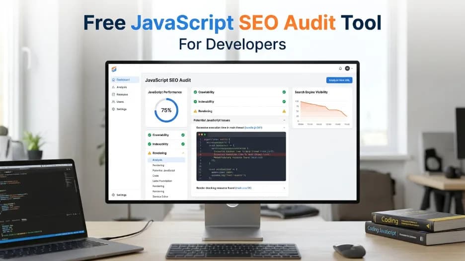 Free JavaScript SEO audit tool for Real Time Page Optimization