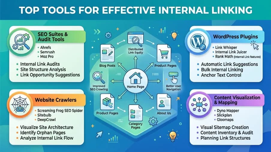 fix internal linking gaps programmatically