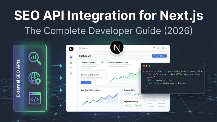 SEO API Integration for Next.js: Semrush and Ahrefs Made Easy