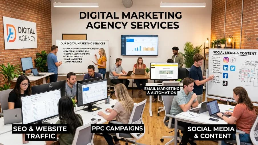 Top Digital Marketing Agency Services for Brands