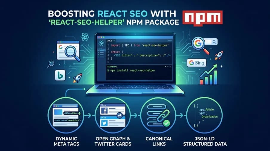 SEO NPM Package for React: Meta Tags, Schema & More