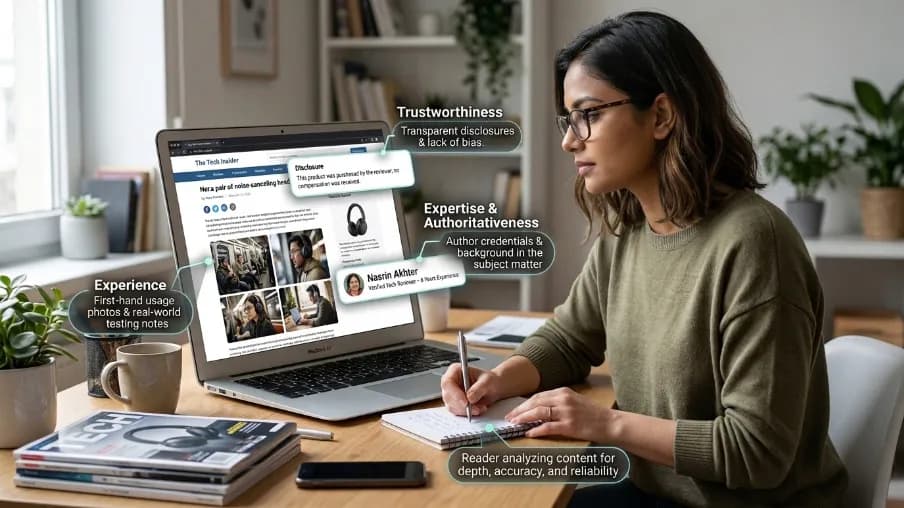EEAT Signals in Review Content for Higher Rankings