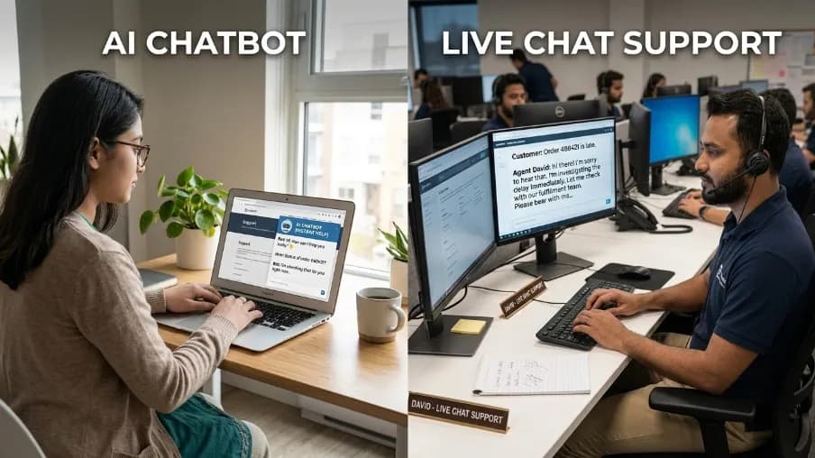AI Chatbot vs Live Chat Support: Cost Comparison