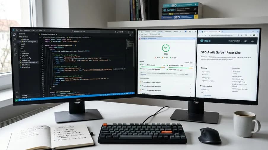How to Audit a React Site for SEO and Find Hidden Problems Fast