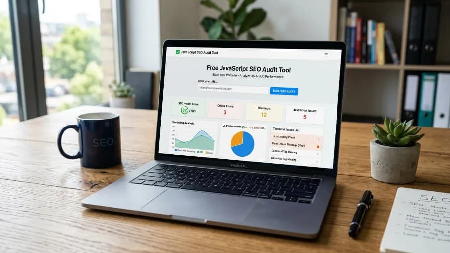 Free JavaScript SEO audit tool for Real Time Page Optimization