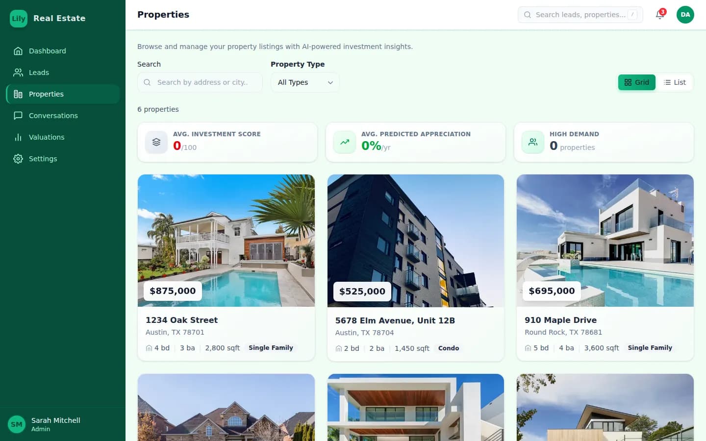 Lily AI — Property management and listings
