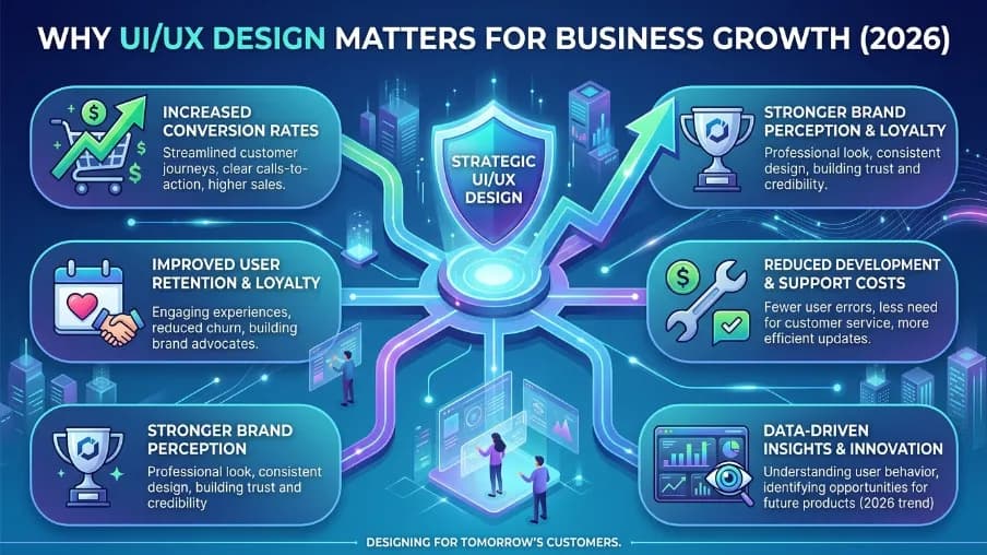 Why UI/UX Design Matters for Business Growth Now